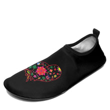 Load image into Gallery viewer, Floral Owl Sockamoccs Slip On Shoes 49 Dzine 
