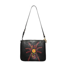 Load image into Gallery viewer, Floral Spider Small Shoulder Bag (Model 1710) Small Shoulder Bag (1710) e-joyer 
