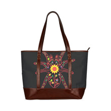 Load image into Gallery viewer, Floral Spider Tote Handbag (Model 1642) Tote Handbags (1642) e-joyer 
