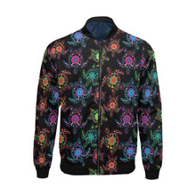Load image into Gallery viewer, Floral Turtle All Over Print Bomber Jacket for Men (Model H19) All Over Print Bomber Jacket for Men (H19) e-joyer 
