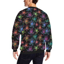 Load image into Gallery viewer, Floral Turtle All Over Print Crewneck Sweatshirt for Men (Model H18) shirt e-joyer 
