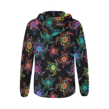 Load image into Gallery viewer, Floral Turtle All Over Print Full Zip Hoodie for Women (Model H14) All Over Print Full Zip Hoodie for Women (H14) e-joyer 
