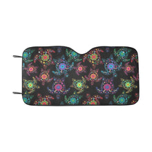 Load image into Gallery viewer, Floral Turtle Car Sun Shade 55&quot;x30&quot; Car Sun Shade e-joyer 
