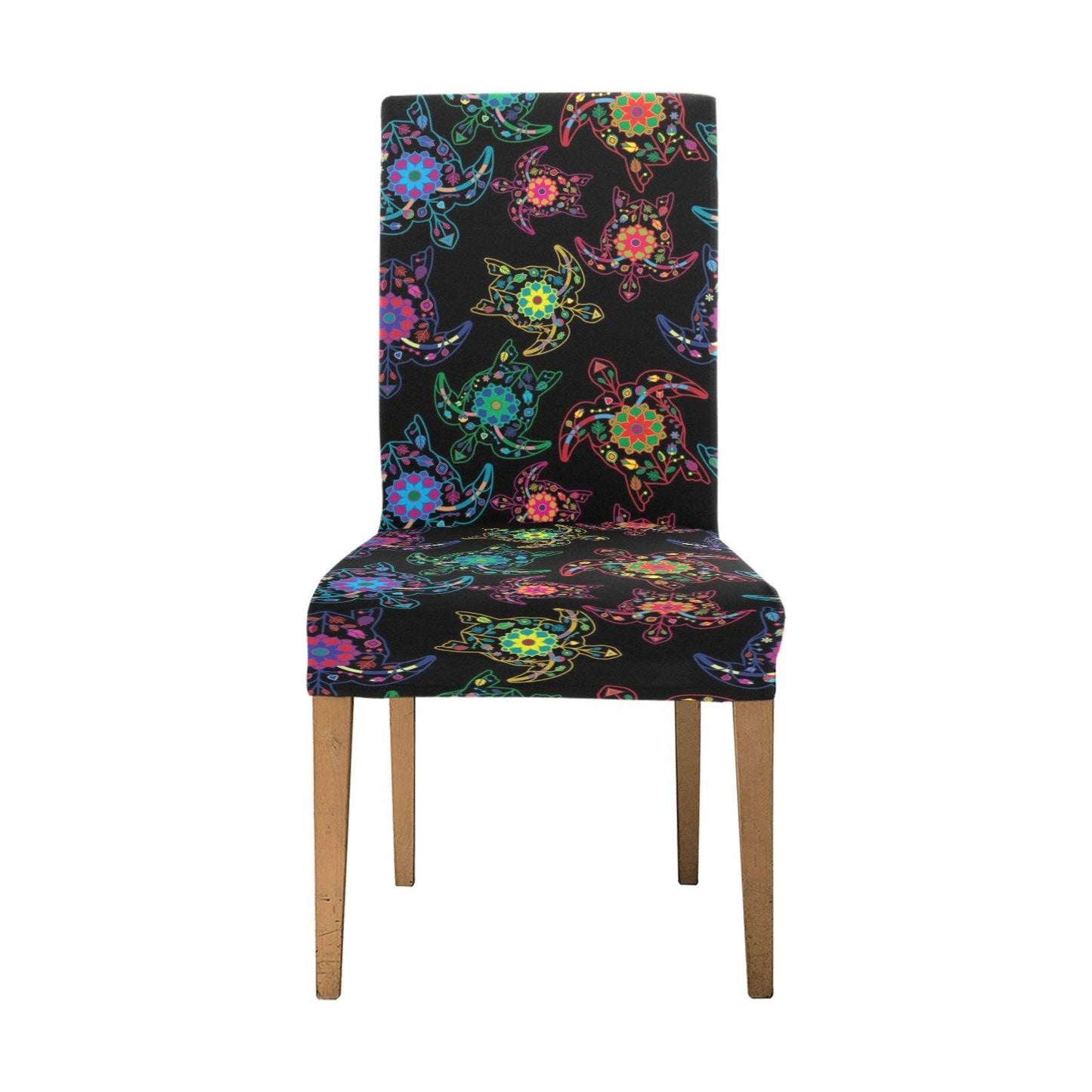 Floral Turtle Chair Cover (Pack of 6) Chair Cover (Pack of 6) e-joyer 