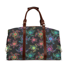 Load image into Gallery viewer, Floral Turtle Classic Travel Bag (Model 1643) Remake Classic Travel Bags (1643) e-joyer 
