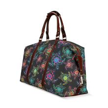 Load image into Gallery viewer, Floral Turtle Classic Travel Bag (Model 1643) Remake Classic Travel Bags (1643) e-joyer 
