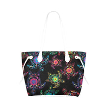 Load image into Gallery viewer, Floral Turtle Clover Canvas Tote Bag (Model 1661) Clover Canvas Tote Bag (1661) e-joyer 
