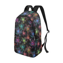 Load image into Gallery viewer, Floral Turtle Fabric Backpack for Adult (Model 1659) Casual Backpack for Adult (1659) e-joyer 
