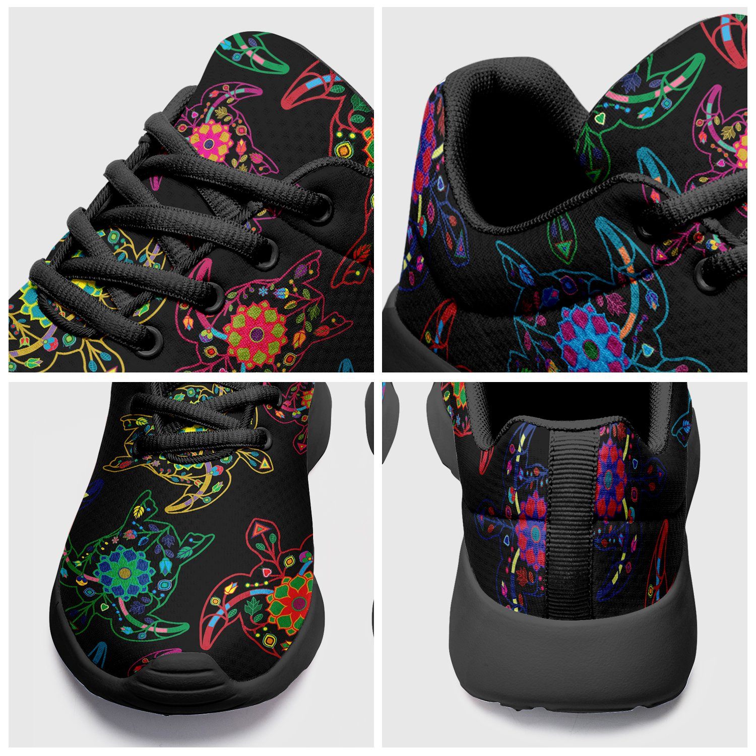 Floral Turtle Ikkaayi Sport Sneakers ikkaayi Herman 