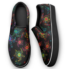 Load image into Gallery viewer, Floral Turtle Otoyimm Canvas Slip On Shoes otoyimm Herman 
