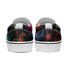 Load image into Gallery viewer, Floral Turtle Otoyimm Canvas Slip On Shoes otoyimm Herman 
