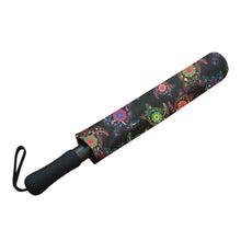 Load image into Gallery viewer, Floral Turtle Semi-Automatic Foldable Umbrella (Model U05) Semi-Automatic Foldable Umbrella e-joyer 
