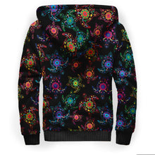 Load image into Gallery viewer, Floral Turtle Sherpa Hoodie hoodie Herman 
