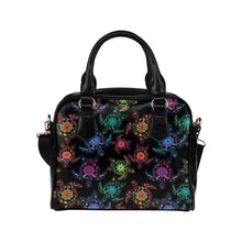 Load image into Gallery viewer, Floral Turtle Shoulder Handbag (Model 1634) Shoulder Handbags (1634) e-joyer 
