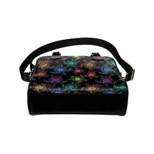 Load image into Gallery viewer, Floral Turtle Shoulder Handbag (Model 1634) Shoulder Handbags (1634) e-joyer 
