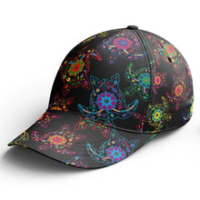 Load image into Gallery viewer, Floral Turtle Snapback Hat hat Herman 
