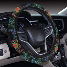 Load image into Gallery viewer, Floral Turtle Steering Wheel Cover with Elastic Edge Steering Wheel Cover with Elastic Edge e-joyer 
