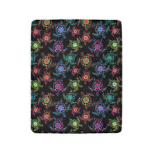 Load image into Gallery viewer, Floral Turtle Ultra-Soft Micro Fleece Blanket 40&quot;x50&quot; Ultra-Soft Blanket 40&#39;&#39;x50&#39;&#39; e-joyer 
