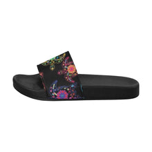 Load image into Gallery viewer, Floral Turtle Women&#39;s Slide Sandals (Model 057) Women&#39;s Slide Sandals (057) e-joyer 
