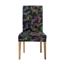 Load image into Gallery viewer, Floral wolf Chair Cover (Pack of 6) Chair Cover (Pack of 6) e-joyer 
