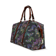 Load image into Gallery viewer, Floral Wolf Classic Travel Bag (Model 1643) Remake Classic Travel Bags (1643) e-joyer 
