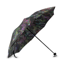 Load image into Gallery viewer, Floral Wolf Foldable Umbrella (Model U01) Foldable Umbrella e-joyer 
