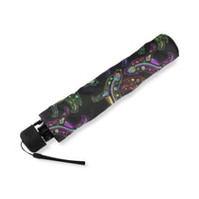 Load image into Gallery viewer, Floral Wolf Foldable Umbrella (Model U01) Foldable Umbrella e-joyer 
