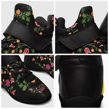 Load image into Gallery viewer, Floral Wolf Ipottaa Basketball / Sport High Top Shoes - Black Sole 49 Dzine 
