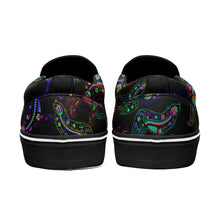 Load image into Gallery viewer, Floral Wolf Otoyimm Canvas Slip On Shoes otoyimm Herman 
