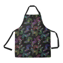 Load image into Gallery viewer, Floral Wolves All Over Print Apron All Over Print Apron e-joyer 
