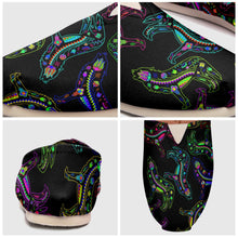 Load image into Gallery viewer, Floral Wolves Casual Unisex Slip On Shoe Herman 
