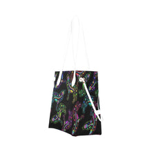 Load image into Gallery viewer, Floral Wolves Clover Canvas Tote Bag (Model 1661) Clover Canvas Tote Bag (1661) e-joyer 
