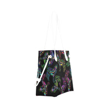 Load image into Gallery viewer, Floral Wolves Clover Canvas Tote Bag (Model 1661) Clover Canvas Tote Bag (1661) e-joyer 
