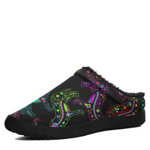 Load image into Gallery viewer, Floral Wolves Ikinnii Indoor Slipper 49 Dzine 
