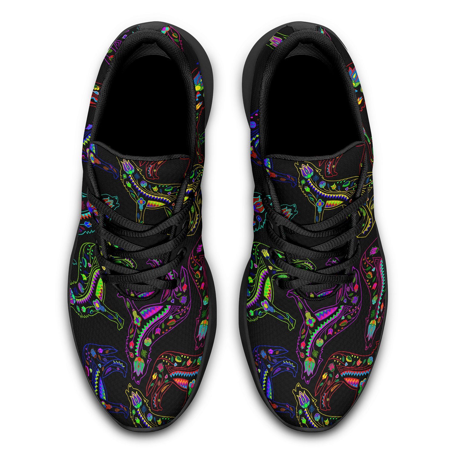 Floral Wolves Ikkaayi Sport Sneakers ikkaayi Herman 