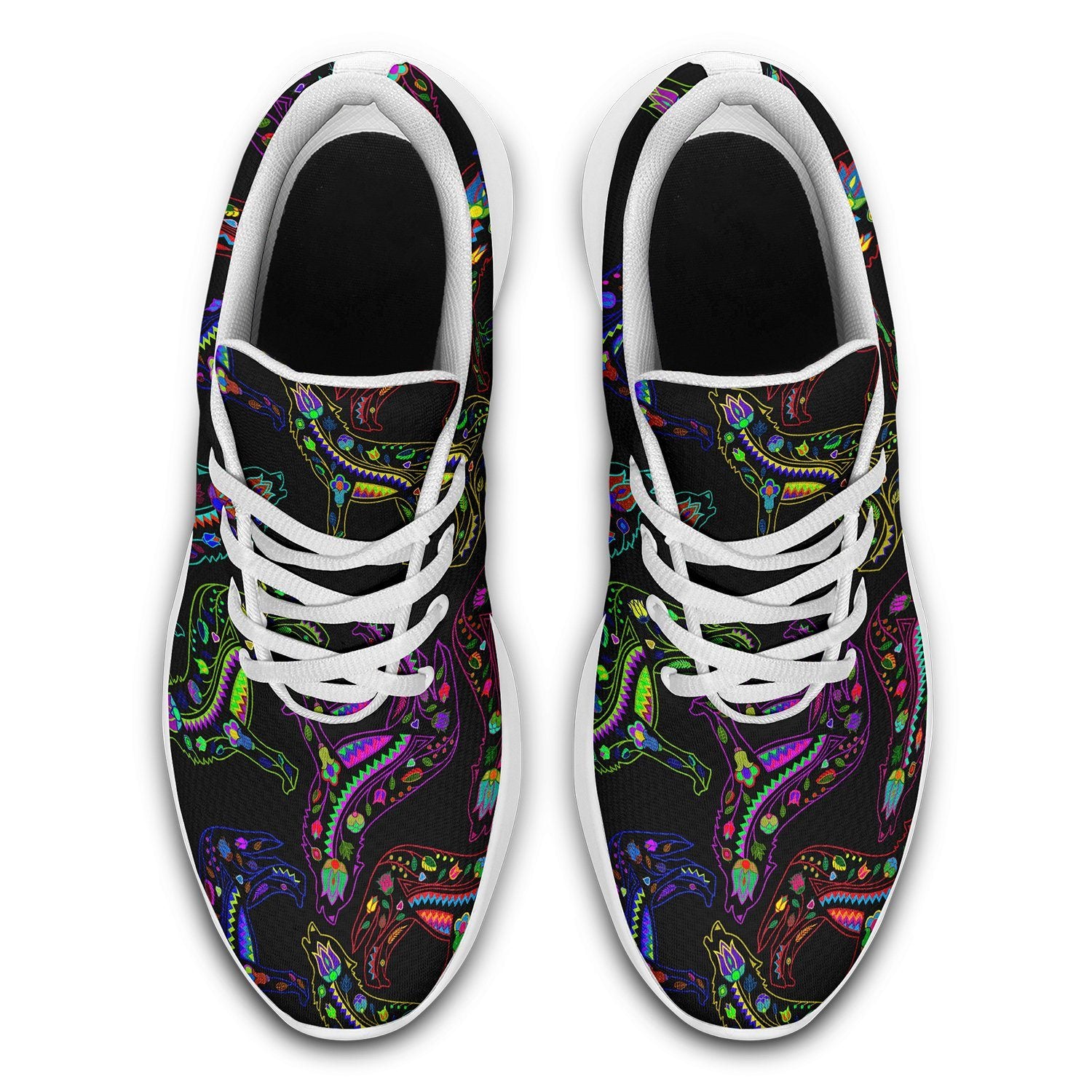 Floral Wolves Ikkaayi Sport Sneakers ikkaayi Herman 