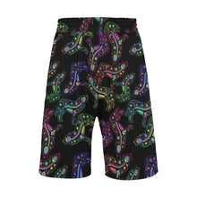 Load image into Gallery viewer, Floral Wolves Men&#39;s All Over Print Casual Shorts (Model L23) Men&#39;s Casual Shorts (L23) e-joyer 
