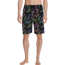 Load image into Gallery viewer, Floral Wolves Men&#39;s All Over Print Casual Shorts (Model L23) Men&#39;s Casual Shorts (L23) e-joyer 
