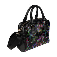 Load image into Gallery viewer, Floral Wolves Shoulder Handbag (Model 1634) Shoulder Handbags (1634) e-joyer 
