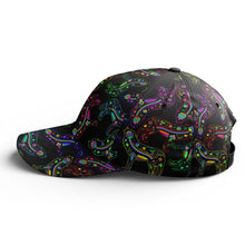 Load image into Gallery viewer, Floral Wolves Snapback Hat hat Herman 
