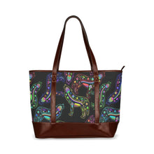 Load image into Gallery viewer, Floral Wolves Tote Handbag (Model 1642) handbag e-joyer 
