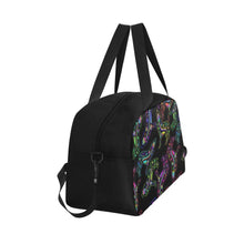 Load image into Gallery viewer, Floral Wolves Weekend Travel Bag (Model 1671) bag e-joyer 
