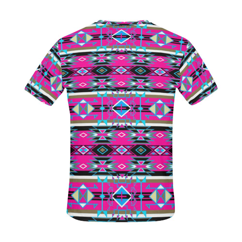 Force of Nature Sunset Storm All Over Print T-Shirt for Men (USA Size) (Model T40) All Over Print T-Shirt for Men (T40) e-joyer 