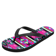 Load image into Gallery viewer, Force of Nature Sunset Storm Flip Flops 49 Dzine 
