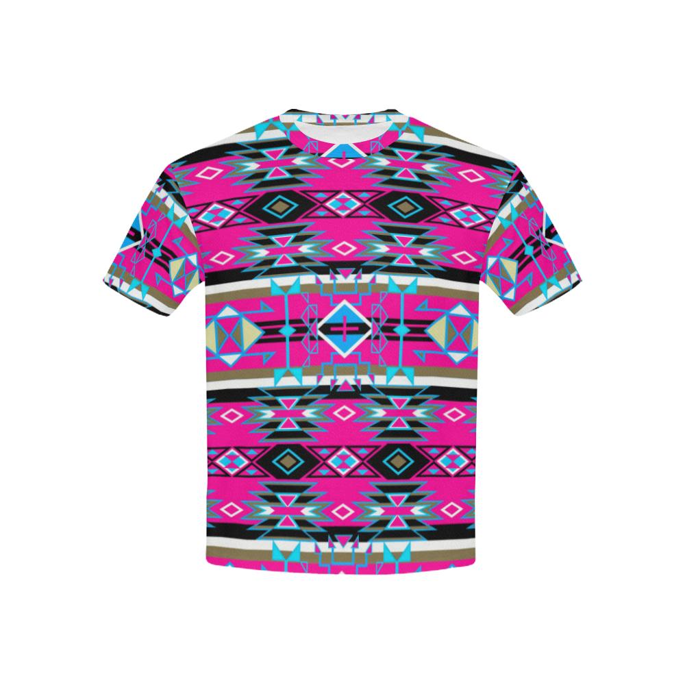 Force of Nature Sunset Storm Kids' All Over Print T-shirt (USA Size) (Model T40) All Over Print T-shirt for Kid (T40) e-joyer 