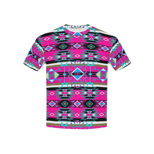 Force of Nature Sunset Storm Kids' All Over Print T-shirt (USA Size) (Model T40) All Over Print T-shirt for Kid (T40) e-joyer 