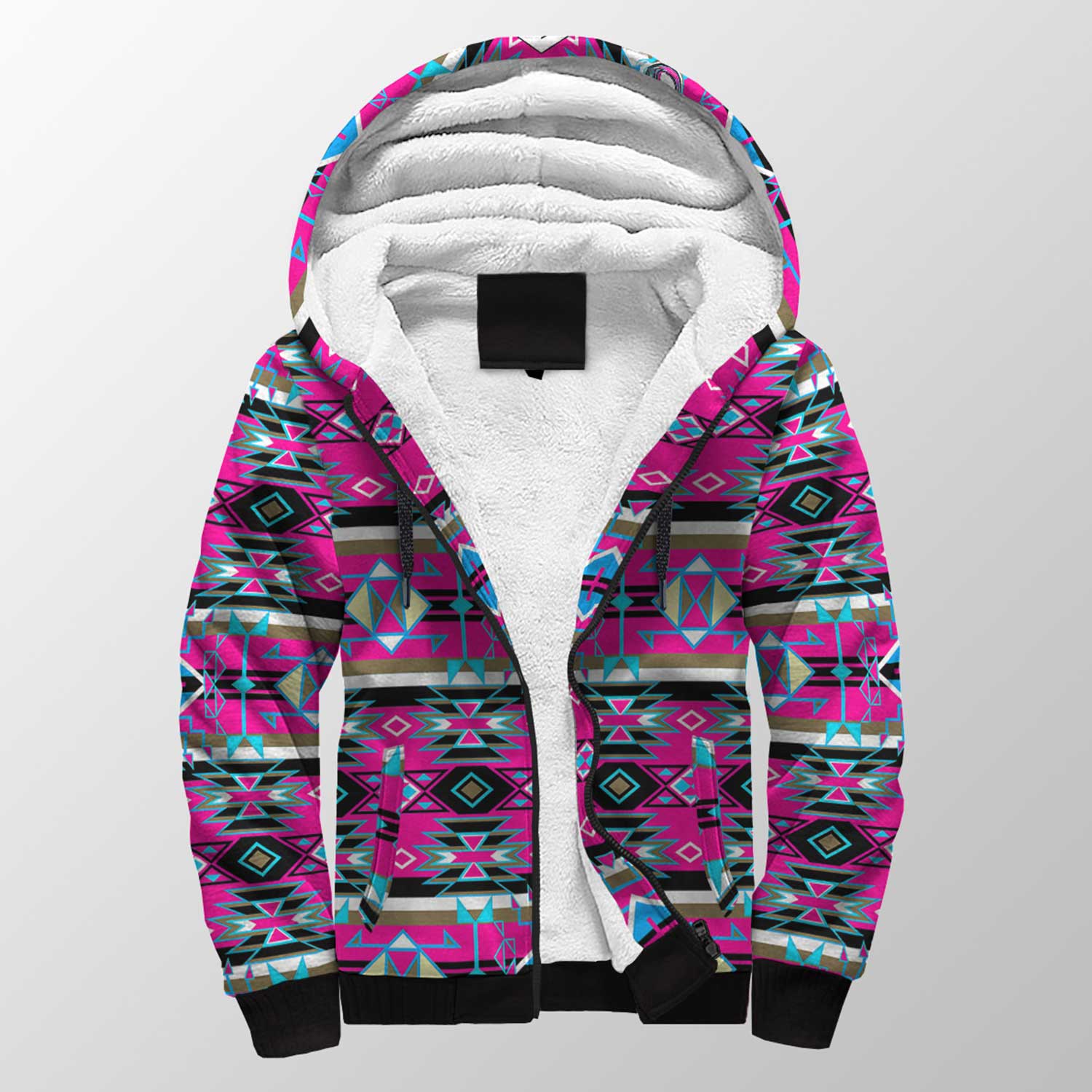 Force of Nature Sunset Storm Sherpa Hoodie 49 Dzine 