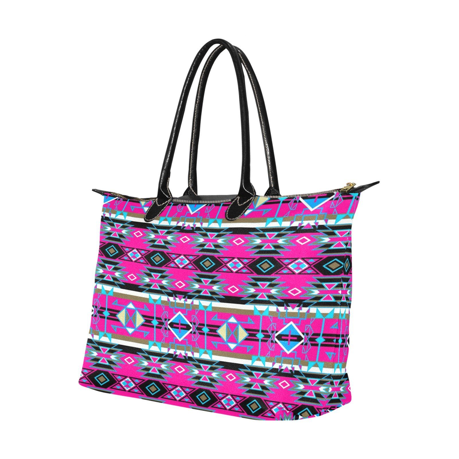 Force of Nature Sunset Storm Single-Shoulder Lady Handbag (Model 1714) bag e-joyer 