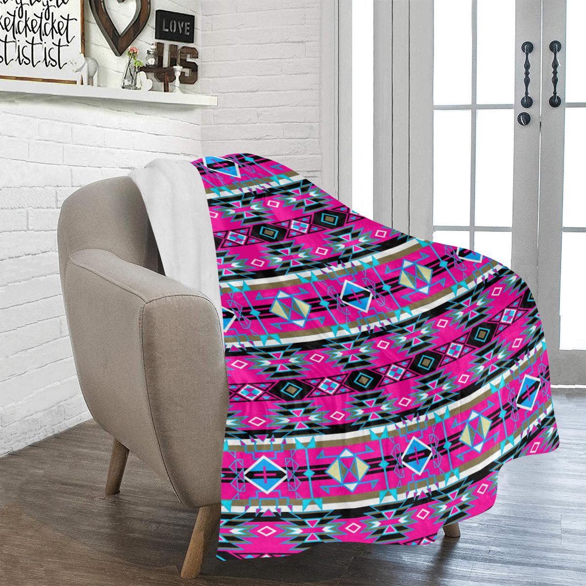 Force of Nature Sunset Storm Ultra-Soft Micro Fleece Blanket 50"x60" Ultra-Soft Blanket 50''x60'' e-joyer 