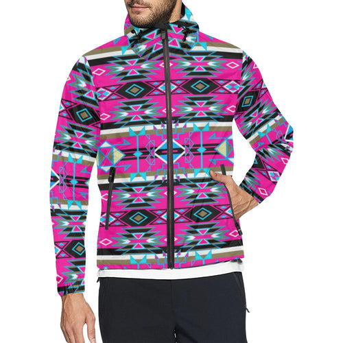 Force of Nature Sunset Storm Unisex All Over Print Windbreaker (Model H23) All Over Print Windbreaker for Men (H23) e-joyer 